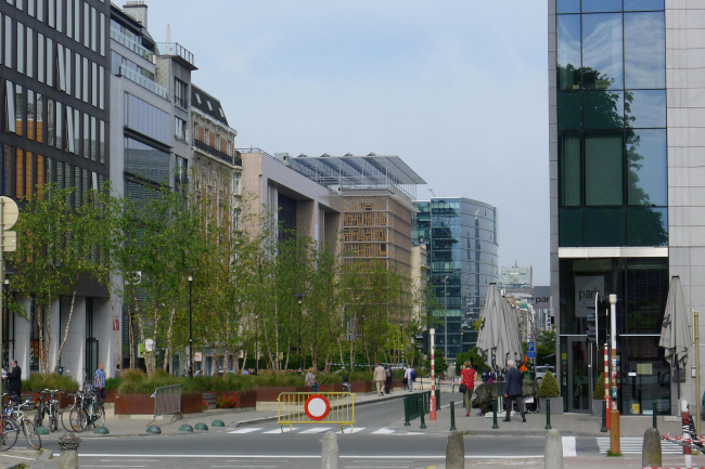 ������ Europa ������������ ������. Philippe Samyn and partners architects & engineers, LEAD and DESIGN PARTNER.
With Studio Valle Progettazioni architects, Buro Happold Limited engineers. ���� � Thierry Henrard