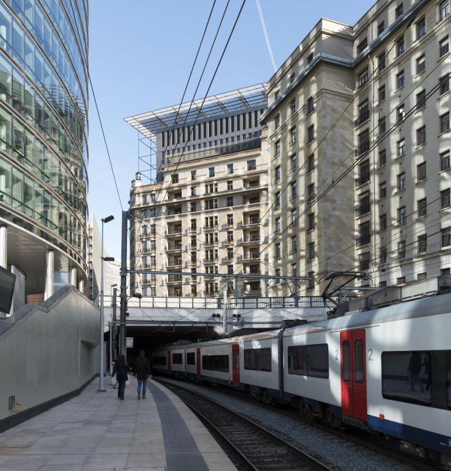 ������ Europa ������������ ������. Philippe Samyn and partners architects & engineers, LEAD and DESIGN PARTNER.
With Studio Valle Progettazioni architects, Buro Happold Limited engineers. ���� � Marie-Françoise Plissart