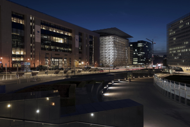 ������ Europa ������������ ������. Philippe Samyn and partners architects & engineers, LEAD and DESIGN PARTNER.
With Studio Valle Progettazioni architects, Buro Happold Limited engineers. ���� � Marie-Françoise Plissart