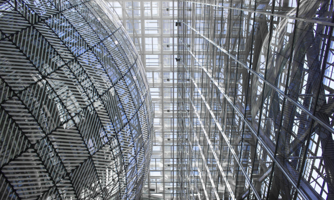 ������ Europa ������������ ������. Philippe Samyn and partners architects & engineers, LEAD and DESIGN PARTNER.
With Studio Valle Progettazioni architects, Buro Happold Limited engineers. ���� � Quentin Olbrechts