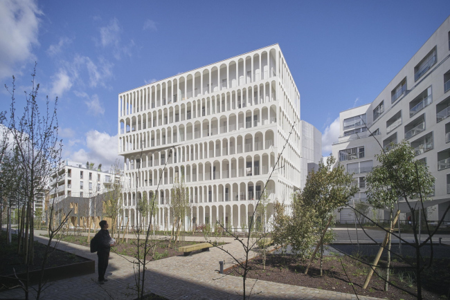 Комплекс социального жилья Arches Boulogne © Julien Lanoo