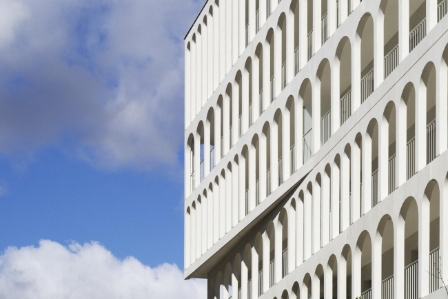 Комплекс социального жилья Arches Boulogne © Julien Lanoo