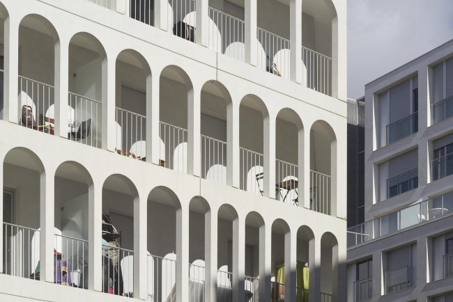 Комплекс социального жилья Arches Boulogne © Julien Lanoo