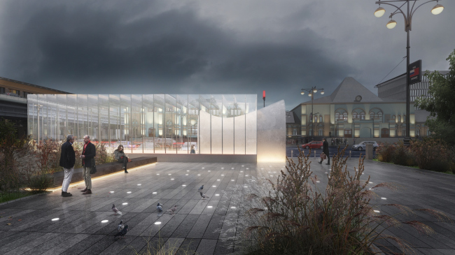 "Rzhevskaya" metro station � Blank Architects