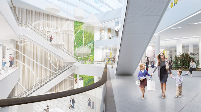 "Pushkinsky" shopping mall � Blank Architects