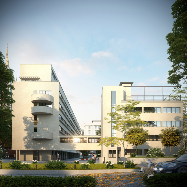 Project of restoration and adaptation of the cultural heritage site "Narkomfin Building" (2015-2017) � Ginsburg Architects