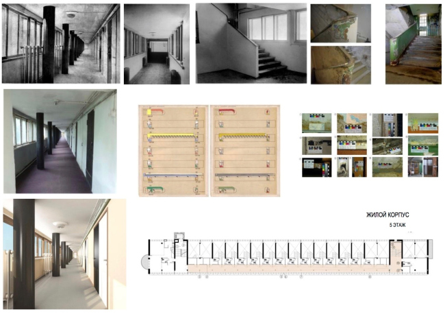 Project of recreation the color solutions of the interior designs � Ginsburg Architects