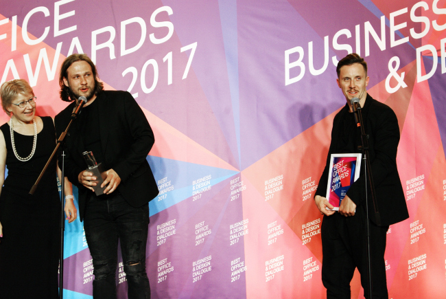 Церемония награждения победителей премии Best Office Awards. Архитектурное бюро mode:lina. Фотография © Дмитрий Павликов