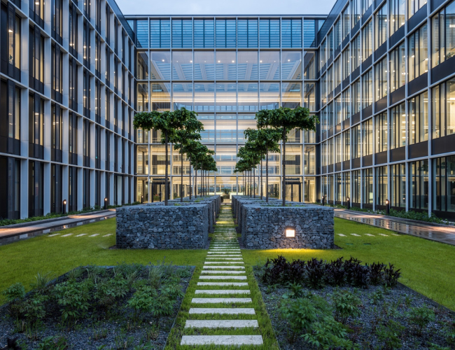 Офисный парк Comcity © Архитектурная студия Cigler Marani Architects