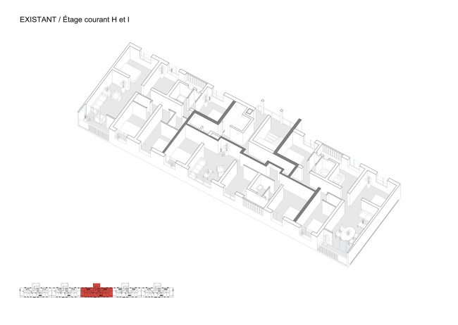 ������������� �������� G, H, I ��������� Cité du Grand Parc � Lacaton & Vassal