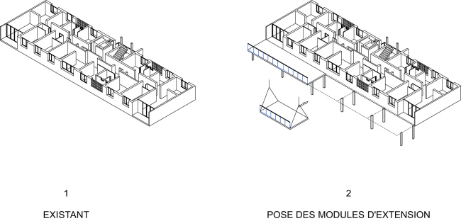 ������������� �������� G, H, I ��������� Cité du Grand Parc � Lacaton & Vassal