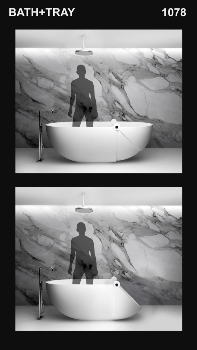  BATH+TRAY.   (Studioplan).