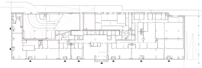 "Academic" business center. Plan of the first floor � UNK project