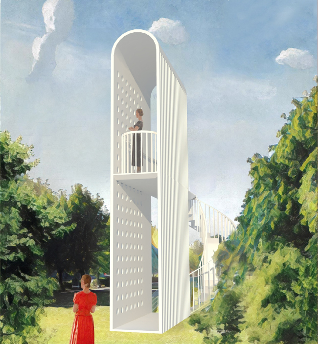 Park of Five Seas. Belvedere � Kleinewelt Architekten + Citizenstudio