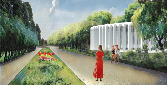 Park of Five Seas. North alley � Kleinewelt Architekten + Citizenstudio