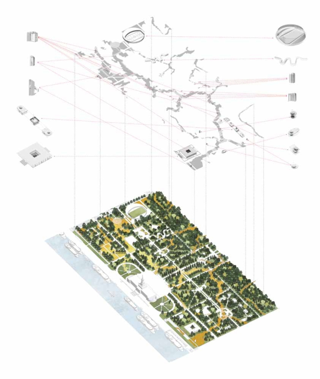 Park of Five Seas. Masterplan � Kleinewelt Architekten + Citizenstudio