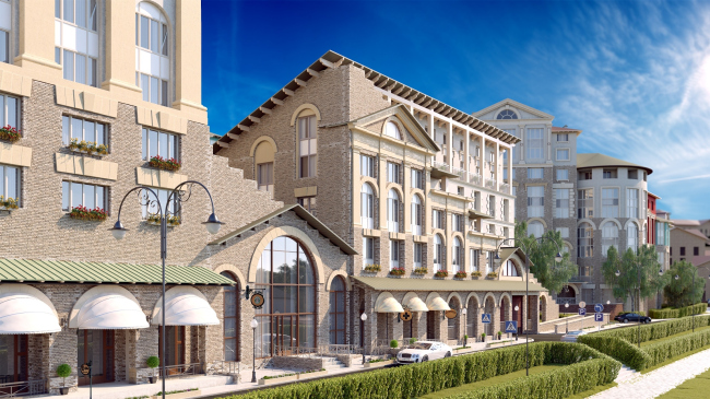 UP-quarter "Rimsky". Project � Mikhail Filippov Architects