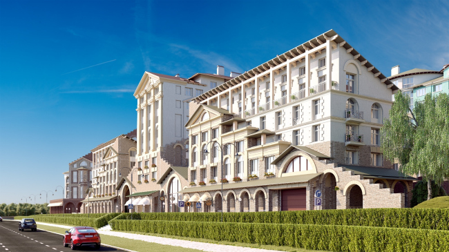 UP-quarter "Rimsky". Project � Mikhail Filippov Architects