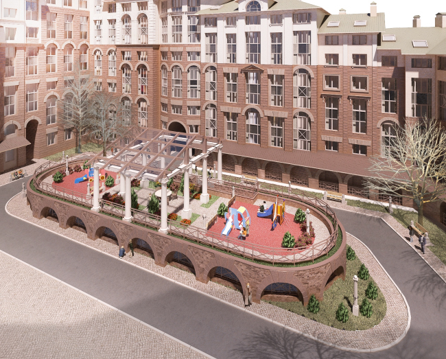 UP-quarter "Rimsky". Project � Mikhail Filippov Architects