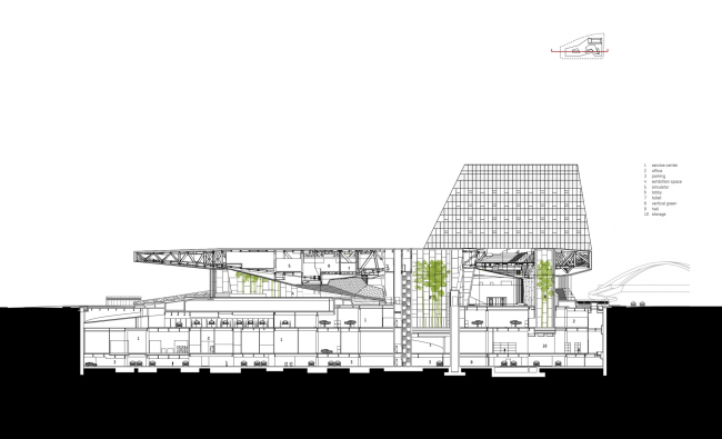 ���-��� Hyundai MotorStudio � ����� � Delugan Meissl Associated Architects