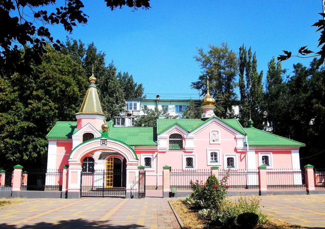 Церковь Георгия Победоносца в Ростове-на-Дону. Фото: Nadya1995 via Wikimedia Commons. Лицензия CC BY-SA 4.0 Церковь Георгия Победоносца в Ростове-на-Дону. Фото: Nadya1995 via Wikimedia Commons. Лицензия CC BY-SA 4.0