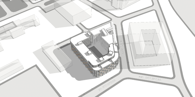 Residential house on the Esperova Street � Anatoly Stolyarchuk architectural bureau