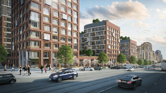 "Forum-City" housing complex � LEVS architecten