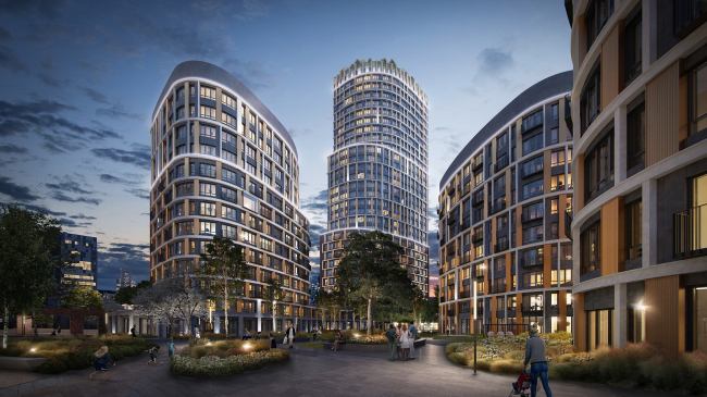 "Forum-City" housing complex � LEVS architecten