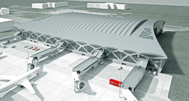 Проект нового пассажирского терминала международного аэропорта «Емельяново» в Красноярске