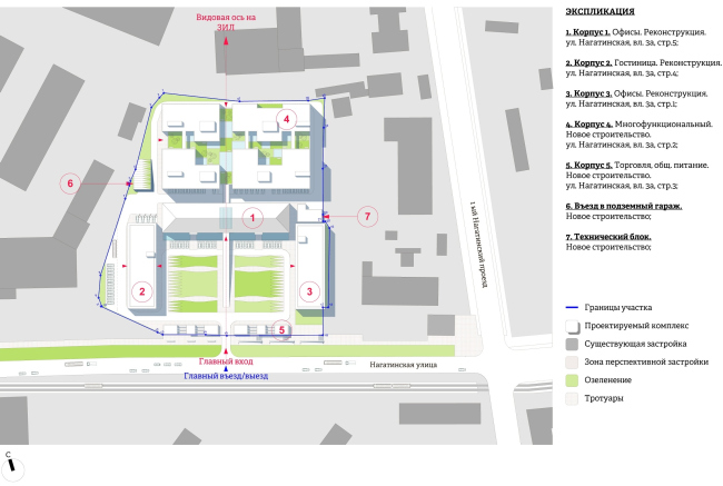 "Yolki-Park" multifuctional complex. Master plan  The Fourth Dimension