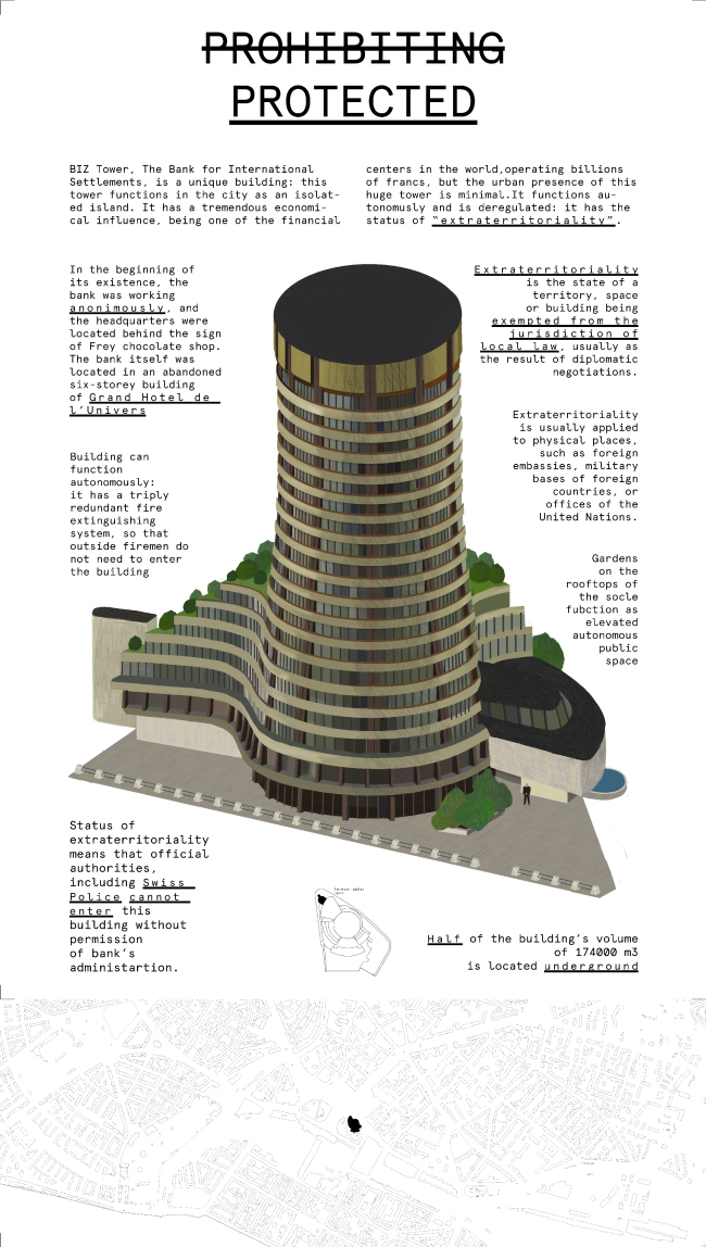 Concept of new ways of using the BIZ tower   COSMOS