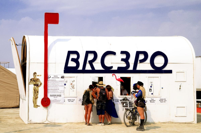 ���������� �� ��������� Burning Man � Philippe Glade