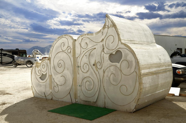 ���������� �� ��������� Burning Man � Philippe Glade