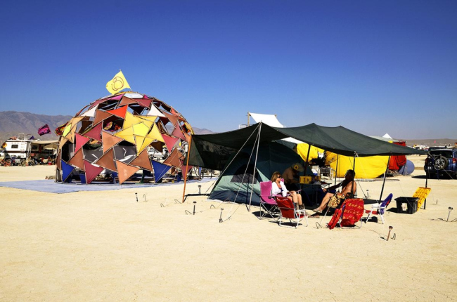 ���������� �� ��������� Burning Man � Philippe Glade