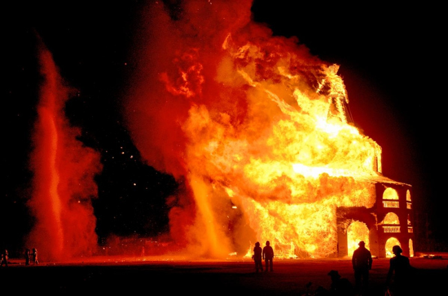 �������� ���������� ������ �������� �� ����� �� ���������� Burning Man � Philippe Glade