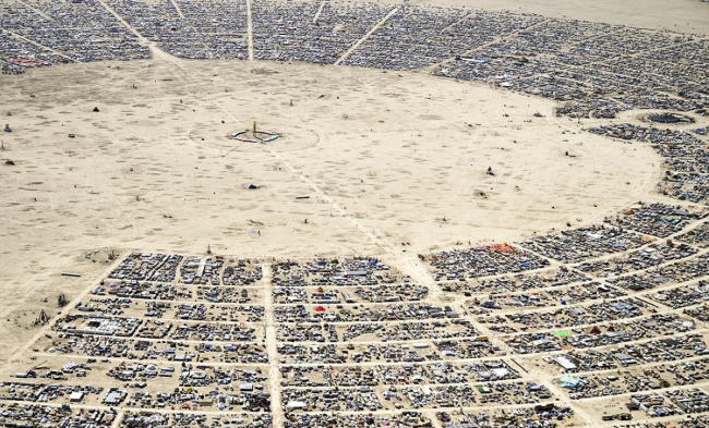 ��������� Burning Man � Philippe Glade