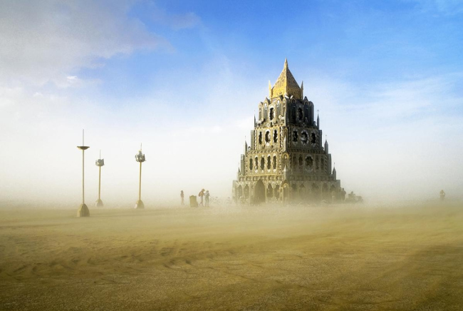 ���������� �� ��������� Burning Man � Philippe Glade