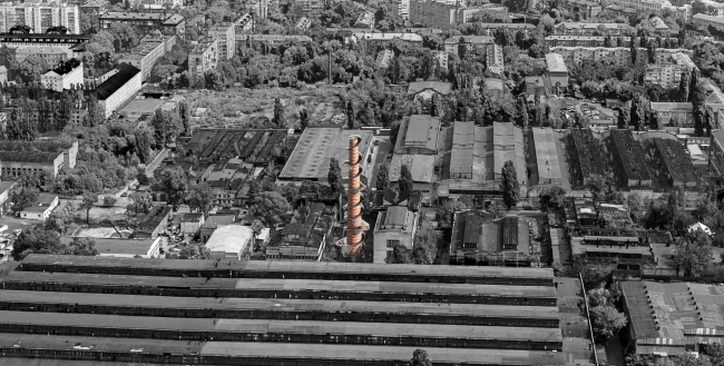 «Кардио-башня». Конкурсный проект для UNIT.City © Dmytro Aranchii Architects