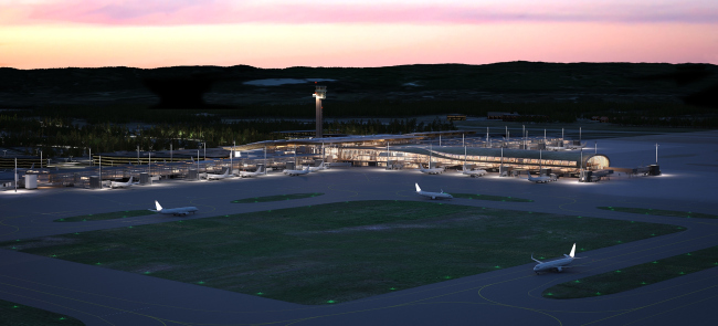 Аэропорт Осло – расширение © Knut Ramstad