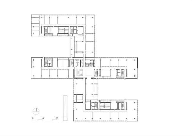 Центр проектирования Huawei Technological Factory © gmp Architekten