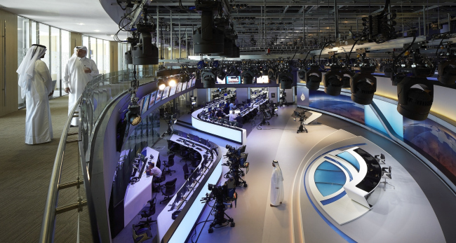 Штаб-квартира телекомпании «Аль-Джазира». Студия новостей на арабском языке © Hufton+Crow