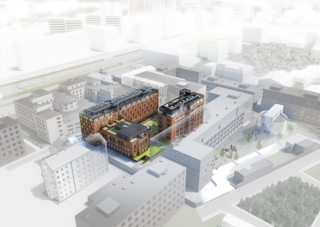 "Bolshevik" apartment housing complex � IND Architects