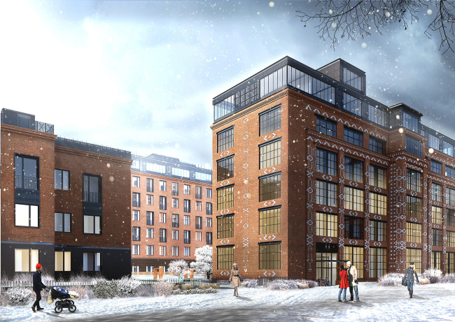 "Bolshevik" apartment housing complex � IND Architects