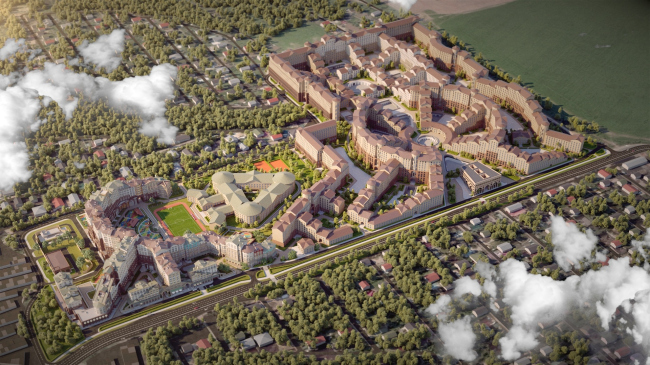 UP-quarter "Rimsky". Project � Mikhail Filippov Architects