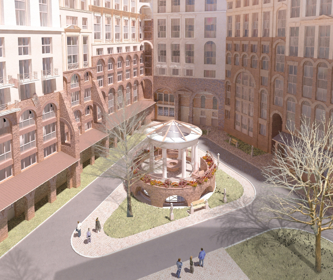 UP-quarter "Rimsky". Project � Mikhail Filippov Architects