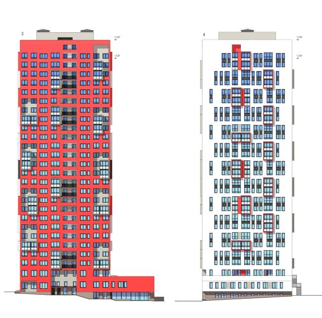 "Malevich" housing complex  OSA architects