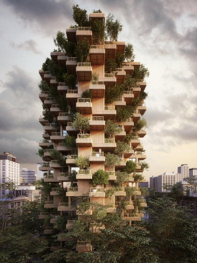 Tree Tower Toronto  Penda 