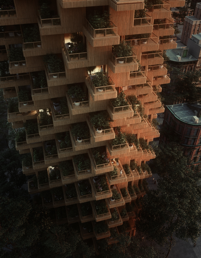 Tree Tower Toronto  Penda 