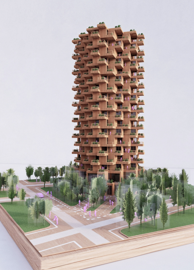 Tree Tower Toronto  Penda 