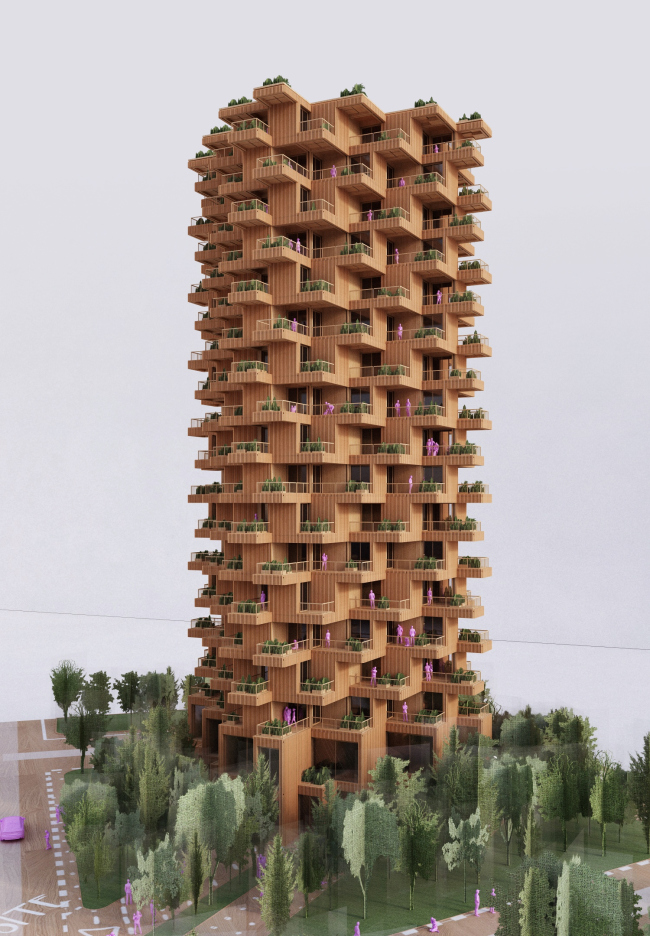 Tree Tower Toronto  Penda 